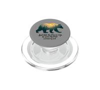 E nella foresta vado a perdere la testa, un orso da campeggio PopSockets PopGrip per MagSafe
