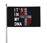 È nella mia bandiera della Repubblica Dominicana 3x5 piedi Banner Poster Sfondo decorativo Decorazione da parete Poliestere Applicare a giardino Cortile Casa Dindoor Esterno