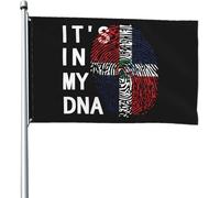 È nella mia Repubblica Dominicana, bandiere da 4x6 piedi, per patio, prato e giardino, decorazione esterna, colori vivaci e resistenti allo sbiadimento.