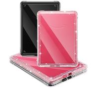 E NET-CASE 2 Pack Custodia per Kindle Paperwhite 12a Gen 2024 (7“) e Kindle Colorsoft Signature Edition 2024 (7”) Custodia sottile e leggera antigraffio in TPU+PC,Clear&Clear Blink