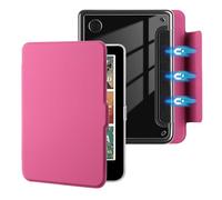 E NET-CASE Custodia magnetica staccabile per Kobo Clara Color (2024) / Clara BW (2024) / 2E (2022) da 6'', eReader, posteriore ultra trasparente | Facile da staccare e attaccare | Funzione Sleep/Wake