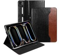 E NET-CASE Custodia per iPad Air 13" (M3/M2) 2025/2024 & iPad Pro 13" (M5/M4) 2025/2024 con cinturino da polso/portapenne, custodia per iPad Pro 12.9 2022/2021/2020/2018 (6th/5th/4th/3rd Gen)