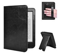 E NET-CASE Custodia per KoboClara BW (2024) / Kobo Clara Colour (2024) / Kobo Clara 2E (2022) eReader - Custodia in pelle PU di alta qualità per auto Sleep/Wake con fessura per carte e cinturino da
