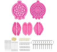 E Non tossico Piccolo Orecchino Mold Design Con No Per Parte A Persone Orecchini Pendenti Per Gioielli Che Fanno Kit Donne Ragazze, Misura unica, come descritto, come descritto
