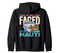 È Ora di Affrontare la Nave e Un po 'di Nauti Felpa con Cappuccio