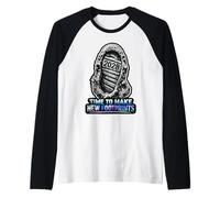È Ora di Fare Nuove Impronte 2028 Maglia con Maniche Raglan