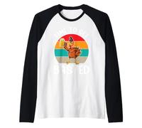 È Ora di farsi Bere Birra Divertente Ringraziamento Tacchino Maglia con Maniche Raglan