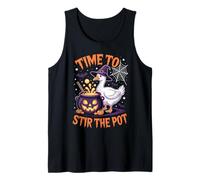 È Ora di mescolare la pentola - Divertente Strega D'Oca di Halloween per Donne e Uomini Canotta