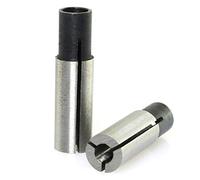 E-outstanding - Adattatore per mandrino, 2 pezzi, 1/4" a 1/8" CNC, convertitore per fresatrice per incisione