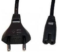 E+P NK 1. Lunghezza del cavo: 1,5 m, connettore connettore: maschio/maschio, connessione 1: CEE7/14, connessione 2: c8 accoppia NEW