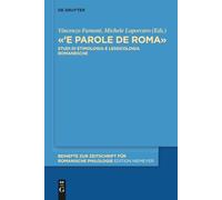 Vincenzo Faraoni «’E parole de Roma» (Copertina rigida)