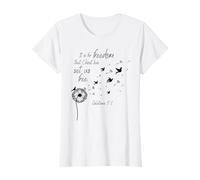 È per la libertà Che Cristo Ci ha reso Liberi Galati 5:1 Maglietta