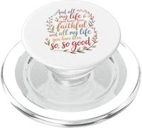 E per tutta la mia vita sei stato fedele culto cristiano PopSockets PopGrip per MagSafe