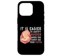 È più facile giustificare l'omicidio se non riesci a vedere la vittima Custodia per iPhone 16 Pro