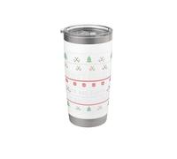 È più probabile che chieda a Babbo Natale di definire un buon abbinamento natalizio Bicchiere termico in acciaio inox doppia parete