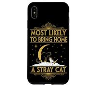 È più probabile che porti a casa un salvataggio di gatti randagi Custodia per iPhone XS Max
