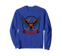 E Pluribus Barbecue Felpa, Unisex per Adulti, Blu Reale, XL