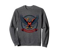 E Pluribus Barbecue Felpa, Unisex per Adulti, Grigio Scuro, XXL