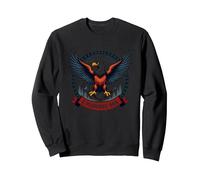 E Pluribus Barbecue Felpa, Unisex per Adulti, Nero, XXL