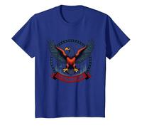 E Pluribus Barbecue Maglietta, Bambini, Blu Reale, 10 Anni