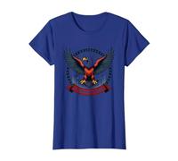 E Pluribus Barbecue Maglietta, Donna, Blu Reale, L