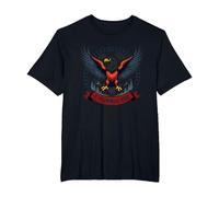 E Pluribus Barbecue Maglietta, Uomo Taglie Grandi, Nero, 5X Tall