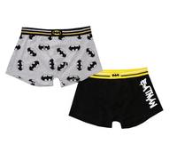 E PLUS M Batman Uomo Boxer Pack (Grigio,S)