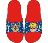 E plus M Paw Patrol - Ciabatte da doccia e da bagno, per bambini, estive, antiscivolo, da spiaggia, Colore: rosso, 31/32 EU