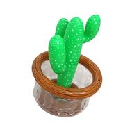 E pratico secchio di ghiaccio del cactus per i partiti dell'acqua con ampio spazio per le bevande Secchio di ghiaccio resistente all'acqua portatile