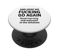 E qui cazzo andiamo di nuovo buongiorno e benvenuti al PopSockets PopGrip Adesivo