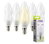 E-QUICKLY lampadine led e14-7.5w equivalenti a 50w, led luce naturale 4000k, lampadina candela e14 lampadine attacco piccolo 680 lumen a basso consumo, lampadina led e14 a risparmio energetico, 10PZ