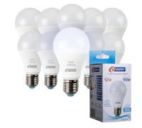 E-QUICKLY Lampadine Led E27 luce fredda - 12W equivalenti 90w, 1080 lumen, lampadina led e27 luce fredda 6000k, Lampada led attacco grande, Lampadina E27, lampade A60 ad alta efficienza, 10 PZ
