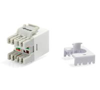 E-Quip Equip Keystone Jack Unshielded Cat.6 LSA Connection Set of 8 Gold