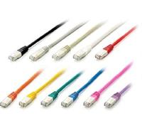 E-Quip Equip Platinum RJ45 S/FTP Cat6A (SSTP) PIMF HF Polybag 20.00 m Blue 20,00