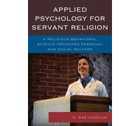 E. Rae Harcum Applied Psychology for Servant Religion (Tascabile)