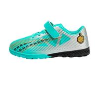 e ragazze scarpe da calcio unghie rotte indoor comode scarpe sportive e adolescenti studenti erba sintetica scarpe da allenamento calcio scarpe sportive calze ragazzo bambino sneakers, Verde menta, 36