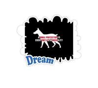 e 'responsabilità Proteggere Tutti Gli Animali Adesivi Citazione Sogno Decalcomanie in Vinile