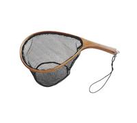 e rilascio della rete di atterraggio per la pesca a mosca per la