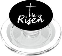 È Risorto La Pasqua riguarda Gesù Bibbia Cristo Pasqua PopSockets PopGrip per MagSafe