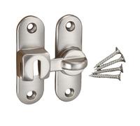 e robusti bulloni in lega Zines chiavistelli senza foro Necessario adatto per più tipi di porte Accessori per la casa Chiusure di sicurezza domestica