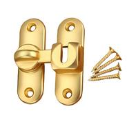 e robusti bulloni in lega Zines chiavistelli senza foro Necessario adatto per più tipi di porte Accessori per la casa Chiusure di sicurezza domestica