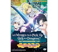 È sbagliato cercare di raccogliere ragazze in un dungeon? (Stagione 1-4 + Fil...