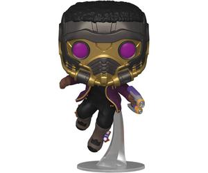 E se T'Challa Star-Lord Funko Pop Figura in vinile con finestra stilizzata 9 cm