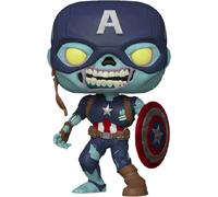 E se Zombie Capitan America Pop da collezione esclusivo per gli Stati Uniti Fig