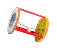 E set giocattoli scientifici per auto rotanti educativi per bambini La scienza supporta l ' apprendimento e i materiali per esperimenti fisica sull ' interazione genitore-figlio