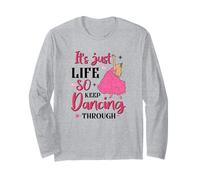 È solo la vita, quindi continua a ballare - Pink Witchy Maglia a Manica