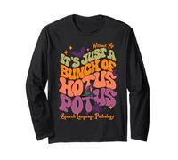 È Solo Un Mazzo Hotus Potus, Insegnante di Halloween Sped SLP Maglia a Manica