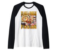 È Solo Un Problema se stai perdendo Divertente Gioco D'Azzardo Bootleg Maglia con Maniche Raglan