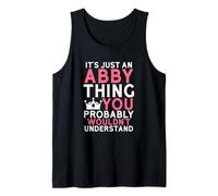 È Solo Una Cosa di Abby Che Probabilmente Non capiresti Canotta