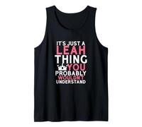 È solo una cosa di Leah che probabilmente non capiresti Canotta